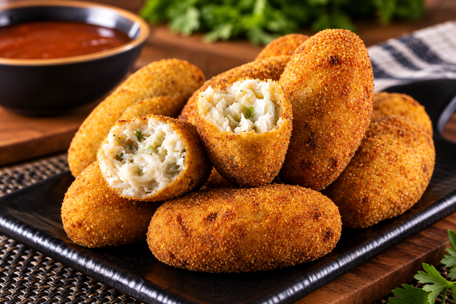 Bolinho de Peixe Frito